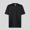 Men Vision of Super T-Shirts | Black T-Shirt With Tiger Graphics