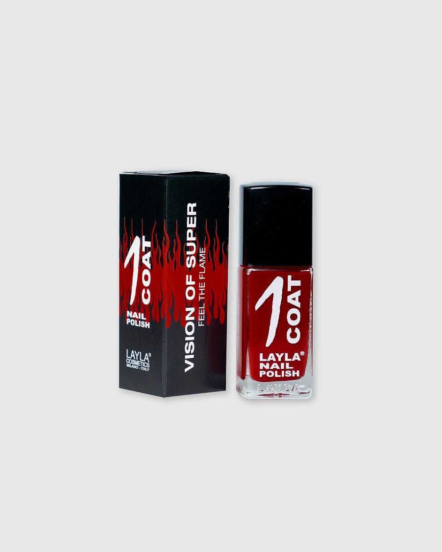 Men Vision of Super Accessories | Red Nail Polish - Layla X Vision Of Super