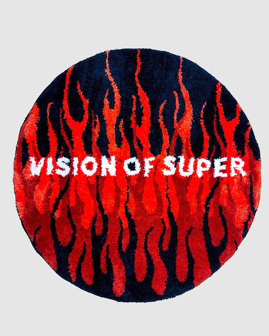 Men Vision of Super Accessories | Flames Rug