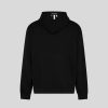 Men Vision of Super Sweatshirts | Black Hoodie With Tiger Graphics