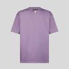 Men Vision of Super T-Shirts | Purple T-Shirt With Tiger Graphics