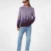 Men Vision of Super Jumpers | Purple Jumper With Double Flames